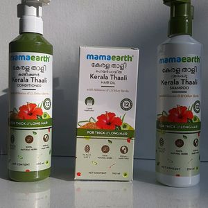 Mamaearth Combo Of Shampoo, Conditioner And Oil