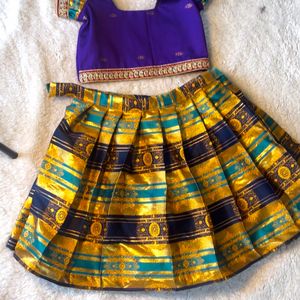 New Pattu Pavadai Set From Out Boutique