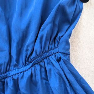 Price Drop 💙V NECK BOX PLEAT DRESS