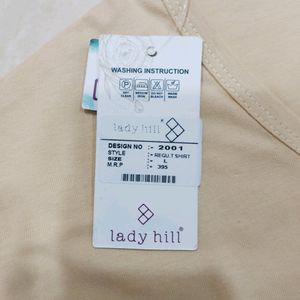 Lady Hill Girl's 'Girl Vibes' Yellow T Shirt