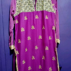 Beautiful Kurta Set.. Size Issue So I Want To Sell