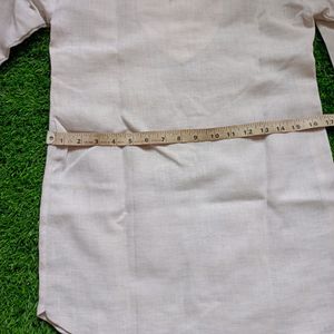 White Short Ehenic Kurta