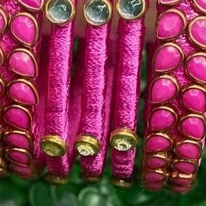 Silk Thread Bangles 🧵❤️