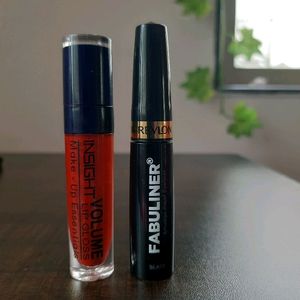 Eyeliner Fabuliner Revlon & Insight Volume Lipglos