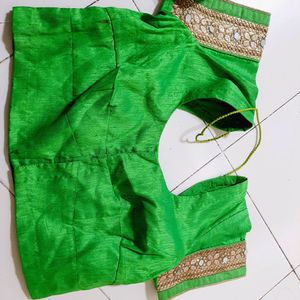 Mirror Work Saree