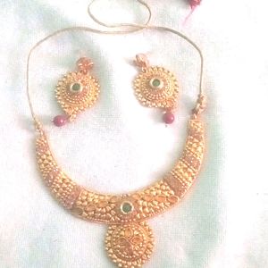 One Necklace With Earrings