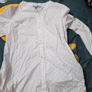 White Shirt Kurti