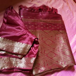 SILK SAREE WITH BLOUSE