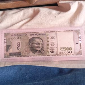 Silver 500 Note