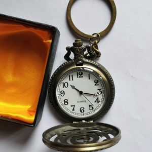 Antique Looking Naruto Anime Pocket Watch