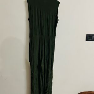 Women Olive Green Jumpsuit