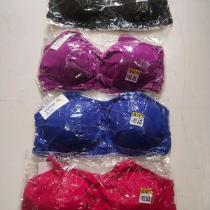 Six Patti Bra Random Color 1 Pice