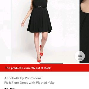 Flared Black Dress