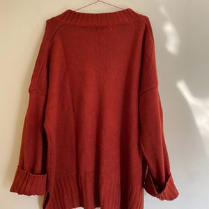 Drop Shoulder Sweater