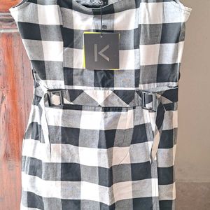 Koovs Pleated Short Dress