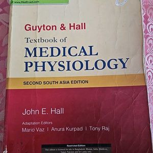 Guyton And Hall Textbook Of Physiology