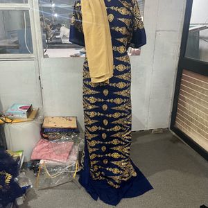 Bridal kaftan fabric