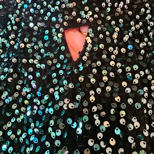 Sequin Trendy Top