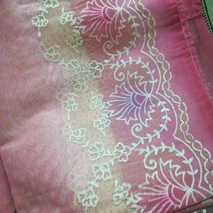 Pink Saree