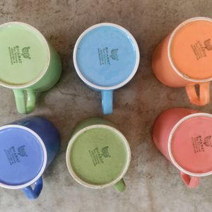 Different colours Tea Mugs