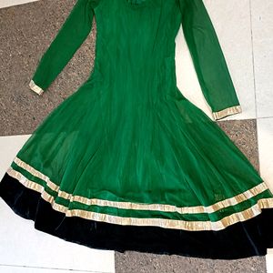 Green Anarkali 💚