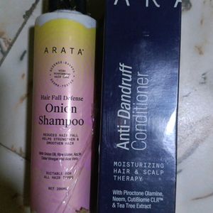 ARARA ONION SHAMPOO AND CONDITIONER