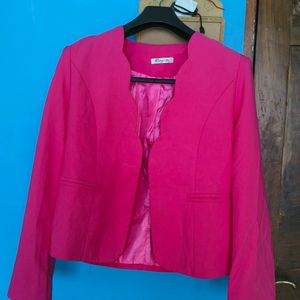 Beautiful Rose Pink Blazer