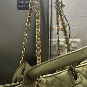 Pista Green YSL DUPE BAG