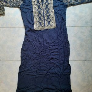 Dark Blue Kurta