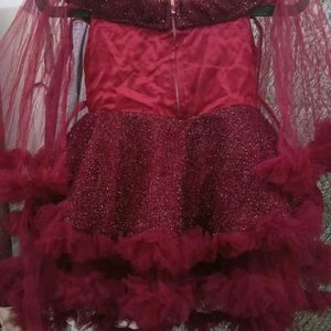 Babydoll Frock With Sandals