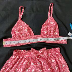 Co Ord Set For Women Beach Dress