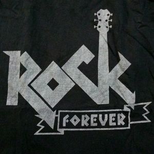 Rock Forever Black Tshirt