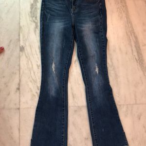 High Waisted Bootcut Jeans