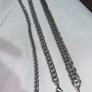 H&M Silver Bracelet Chains