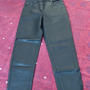 Black Leather Pants