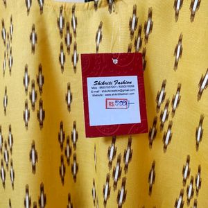 Combo of 2 Offer Pure Cotton Kurtis/New With Tag