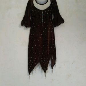 New Dress Moti Work Dres