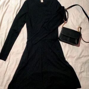 H&m Black Basic Dress✨