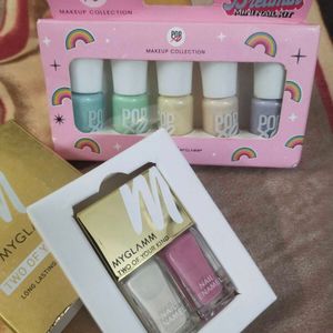 Nail Enamel Kit Combo Pack 2