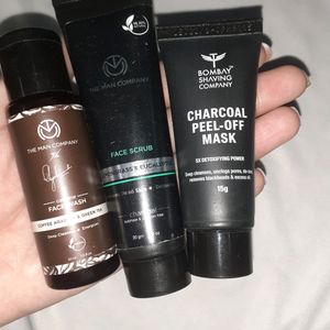 Face Wash ,scrub,charcoal Peel off Mask