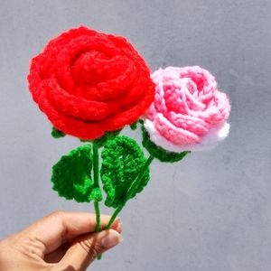 Crochet Rose Flowers / Handmade