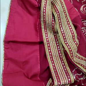 Wedding Saree With Blouse