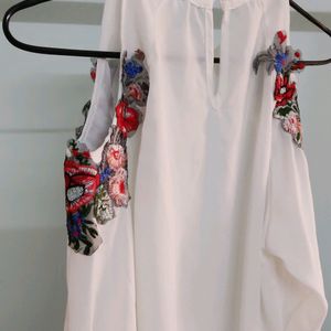 Korean Cold Shoulder Top