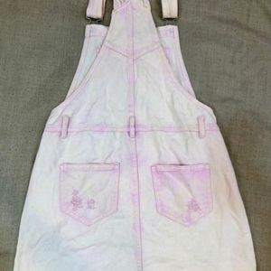 Dungaree Denim Dress