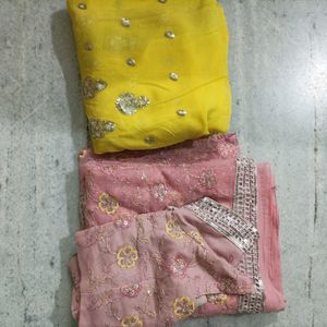 Alert Ladies! Combo Of 2 Wedding Wear Sarees