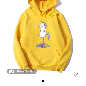 Urbanic Hoodies - Cute Unicorn Sweatshirt