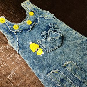 Denim Dress For Baby Girl