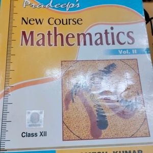 Pradeep Mathematics Vol. 1 and 2