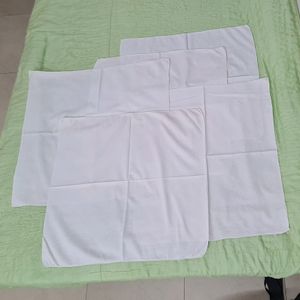 5 White Table Covers