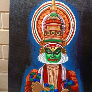 Kathakali Canvas Artwork/ Painting